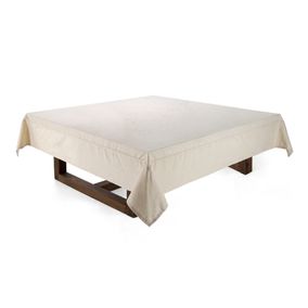 Toalha de mesa Quadrada Karsten 8 lugares Celebration Sienna Natural