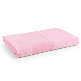 Toalha de Lavabo/Visita para Bordar Karsten Stella Rosa Begônia