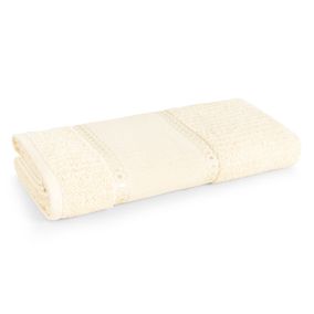 Toalha de Banho para Bordar Karsten Passa Fitas I Natural