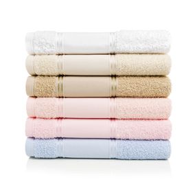 Toalha de Rosto Para Pintar Karsten Bruna II Rosa Quartzo