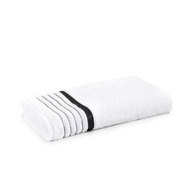 Toalha de Rosto Karsten Otto Branco/Cinza
