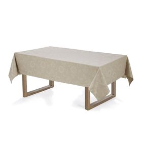 Toalha de mesa Retangular Karsten 6 lugares Celebration Sienna Noz Moscada