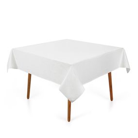 Toalha de mesa Quadrada Karsten 8 lugares Sempre Limpa Herbare Branco
