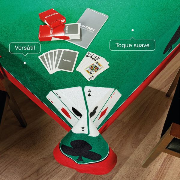 Toalha para jogo de cartas (baralho)
