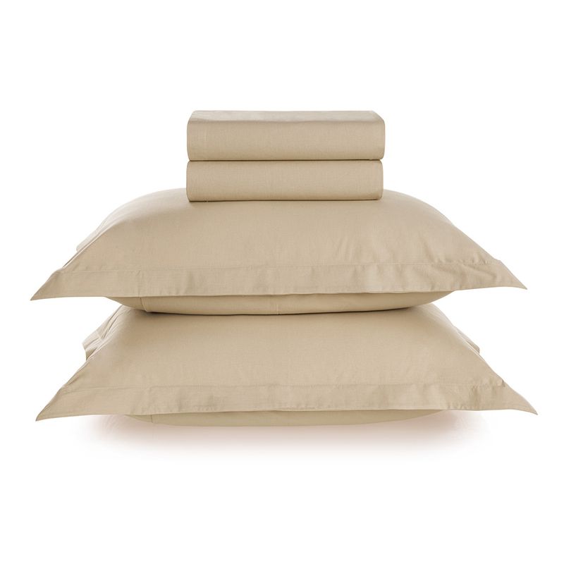 Jogo-de-Cama-King-Karsten-180-Fios-Percal-100--Algodao-Liss-Deserto