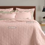 Fronha-Karsten-2-Pecas-270-Fios-Cetim-100--Algodao-Domos-Rosa