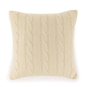 Almofada decorativa Karsten Quadrada Ane Off White