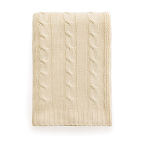 Manta Decorativa Karsten Ane Off White