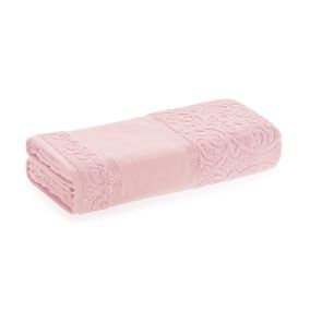 Toalha de Rosto para Pintar Karsten Melina Rosa Quartzo