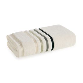 Toalha de Banho Karsten Fio Penteado Lumina Ivory