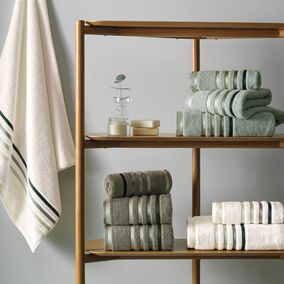 Toalha de Banho Karsten Fio Penteado Lumina Ivory