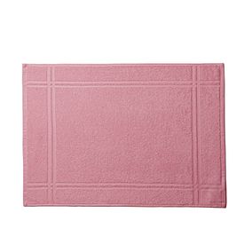 Toalha de Piso Karsten 100% Algodão Metrópole Rosa Retrô