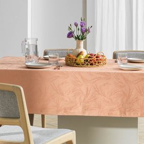 Toalha de Mesa Retangular Karsten 12 Lugares Sempre Limpa Urban Blush