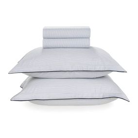 Jogo de Cama Queen Karsten 180 Fios Percal 100% Algodão Amália