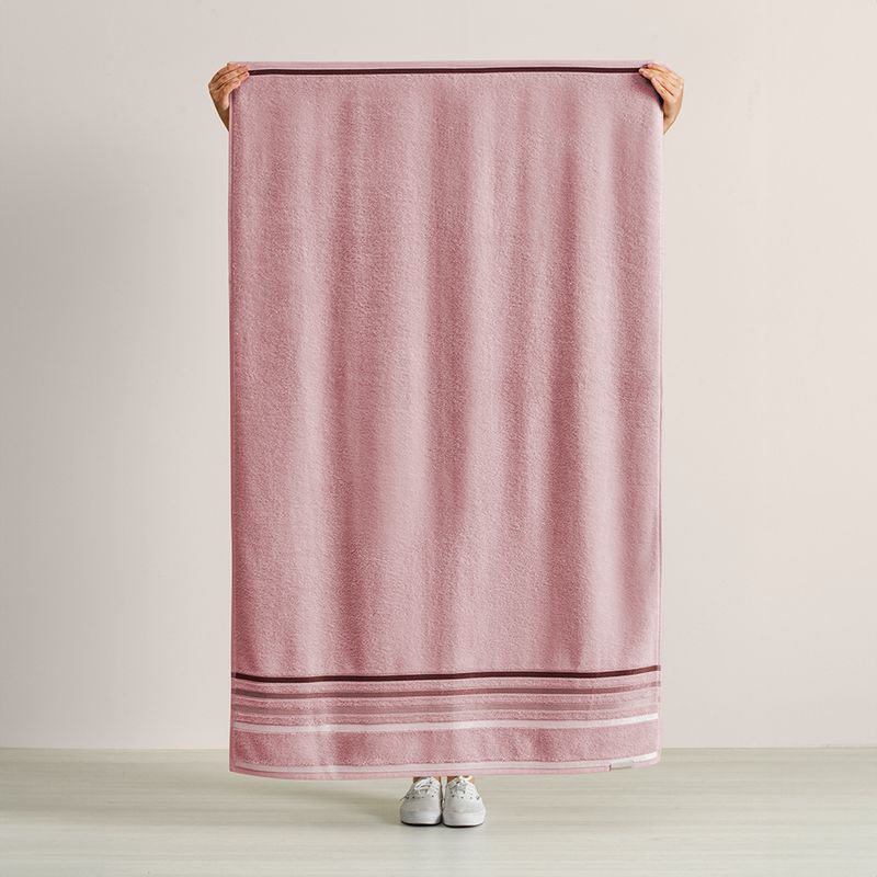 Toalha-Banhao-Karsten-Fio-Penteado-Lumina-Rosa-Rosa-Retro