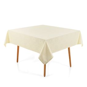 Toalha de Mesa Karsten 8 Lugares Quadrada Jacquard Antusa