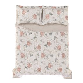 Colcha/Cobre Leito Queen Karsten com 2 Porta Travesseiros 180 Fios Percal 100% Algodão Verbena
