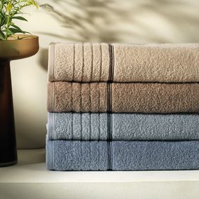 Toalha de Rosto Softmax Bressan Azul Sereno
