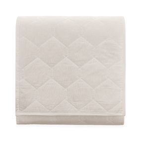 Saia para Cama Box King Matelassado Donna Branco