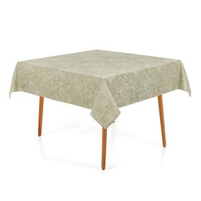 Toalha de Mesa Quadrada 8 Lugares Sempre Limpa Aurora Alecrim