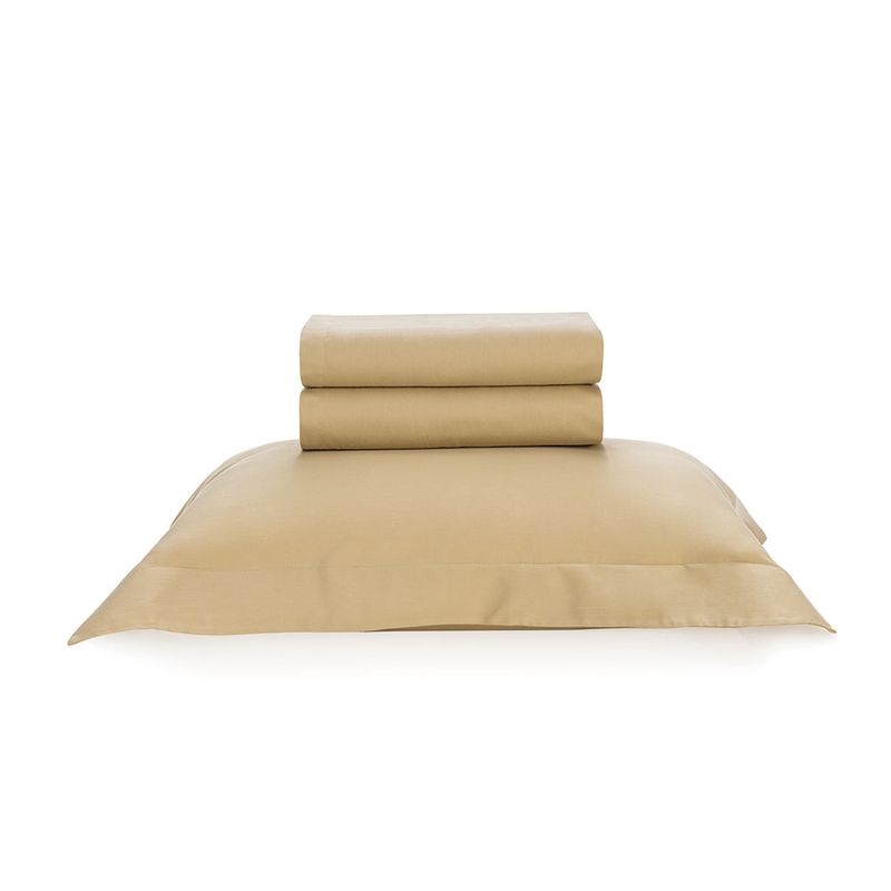 Jogo-de-Cama-Solteiro-300-Fios-Algodao-Egipcio-Bossa-Dourado