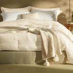 Colcha-Queen-com-2-Porta-travesseiros-100--Poliester-Baumann-Natural