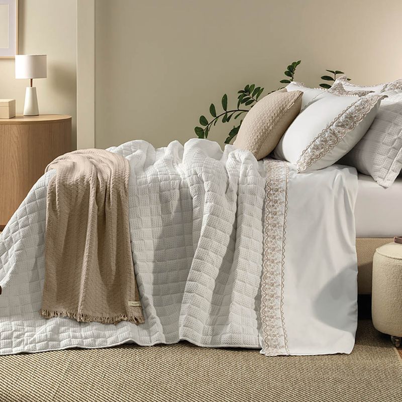 Jogo-de-Cama-Casal-Bordado-200-Fios-Percal-100--Algodao-Antonia-Branco-Fendi
