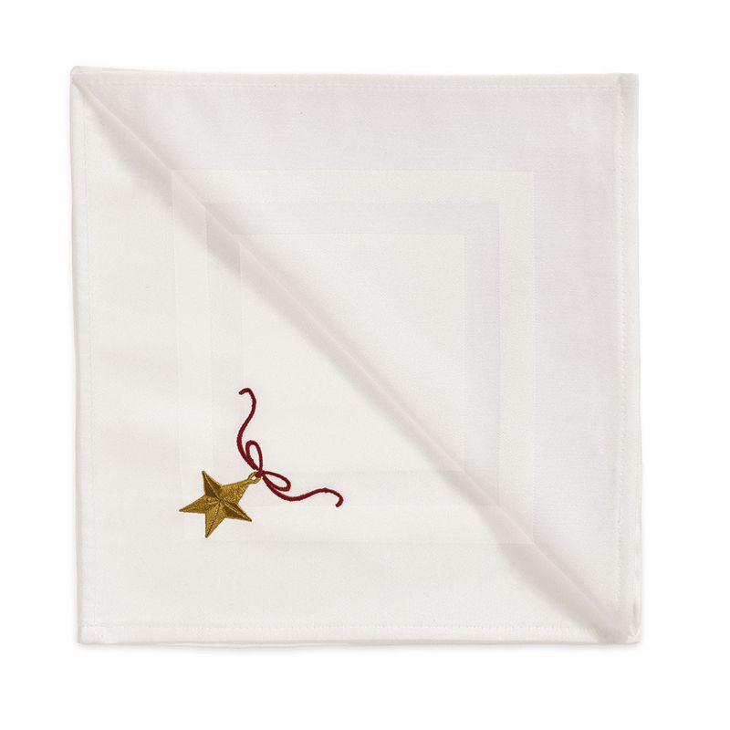 Guardanapo-de-Natal-Estrela-guia-Branco
