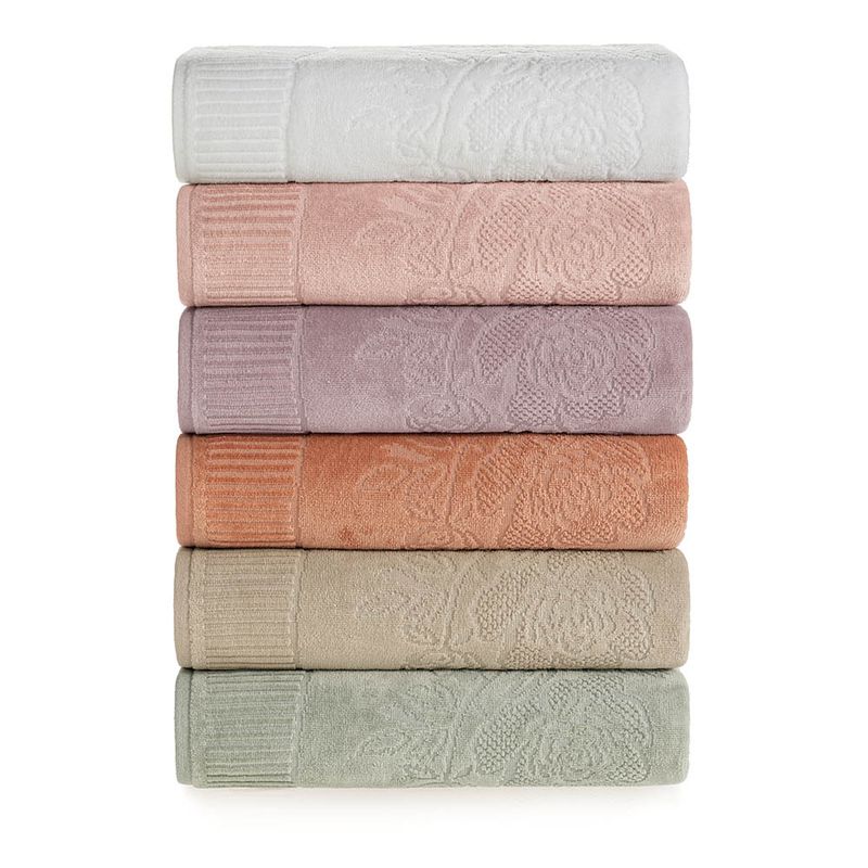 Toalha-de-Rosto-Fio-Penteado-100--Algodao-Grace-Rosa-Suave