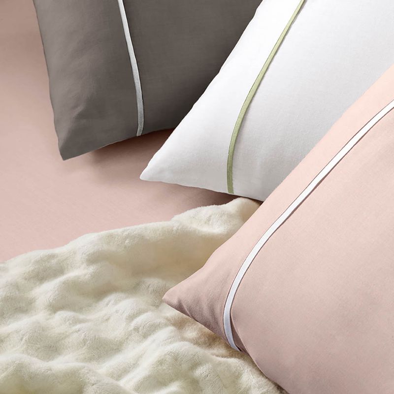 Lencol-Queen-com-Elastico-e-Fronhas-Percal-100--Algodao-Noah-Rosa-Branco