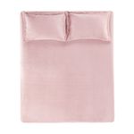 Lencol-de-Microfibra-Casal-com-Fronhas-Zart-Rose