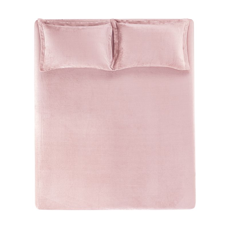 Lencol-de-Microfibra-Casal-com-Fronhas-Zart-Rose