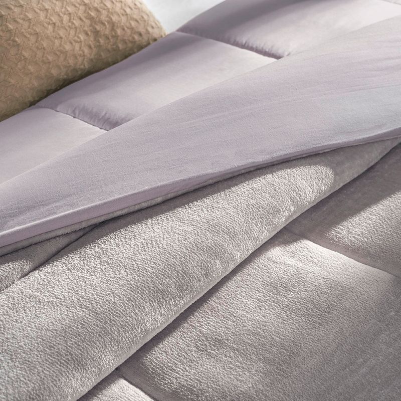 Edredom-Fleece-180-Fios-Casal-Zart-Cinza