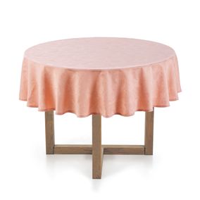 Toalha de mesa Redonda Karsten 4 lugares Jacquard Arbela Pétala