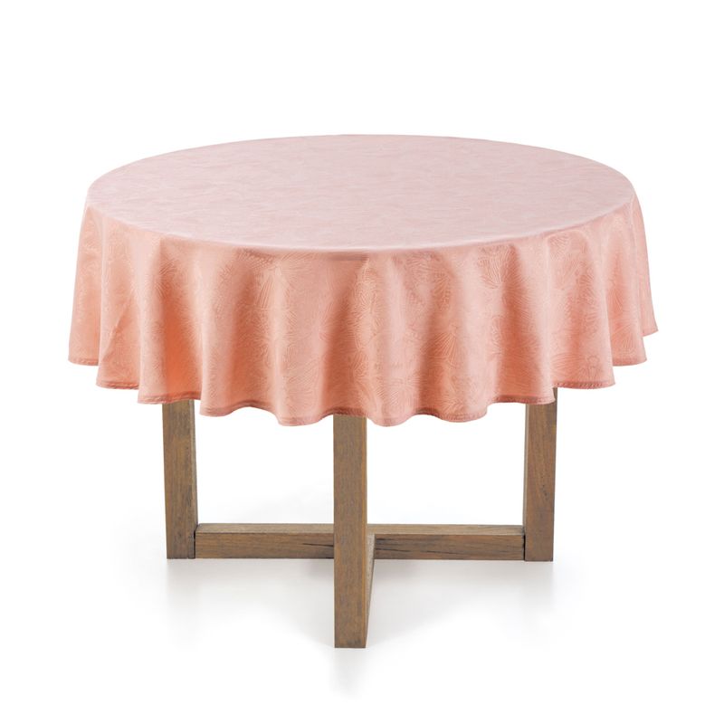 Toalha-de-mesa-Redonda-Karsten-4-lugares-Jacquard-Arbela-Petala