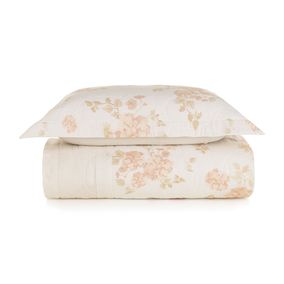 Colcha Solteiro com Porta Travesseiro 100% Algodão Thalia