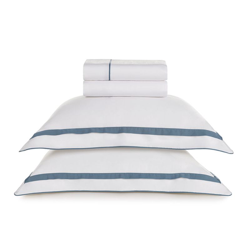 Jogo-de-Cama-King-300-Fios-100--Algodao-Lara-Branco-Azul