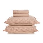 Jogo-de-Cama-King-200-Fios-100--Algodao-Antonia-Rosa-Rosa