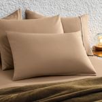 Lencol-King-com-Elastico-e-Fronhas-100--Algodao-Matiza-Caramelo