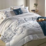 Jogo-de-Cama-Queen-com-Almofada-Bordada-200-Fios-100--Algodao-Dora