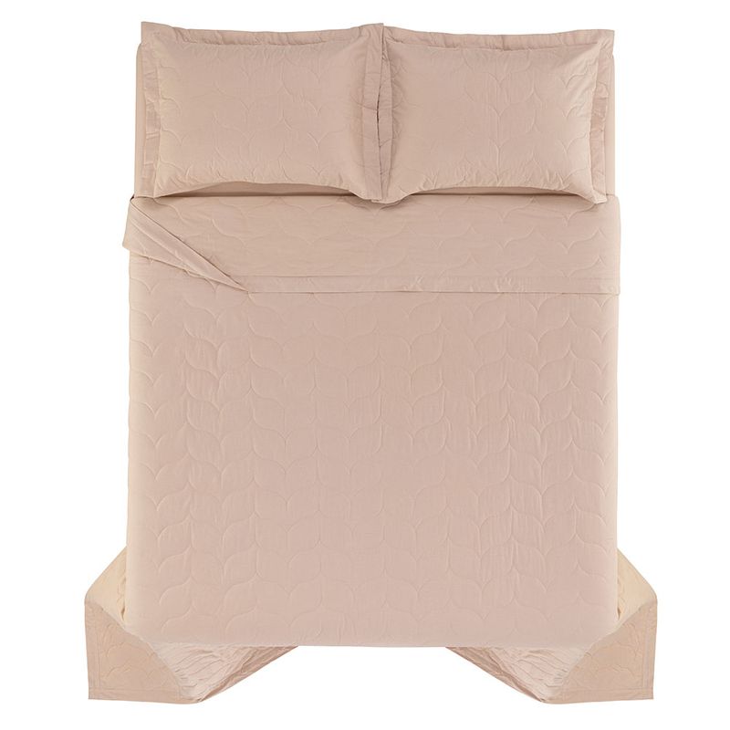 Colcha-Queen-com-2-Porta-Travesseiros-200-Fios-Tom-Rose