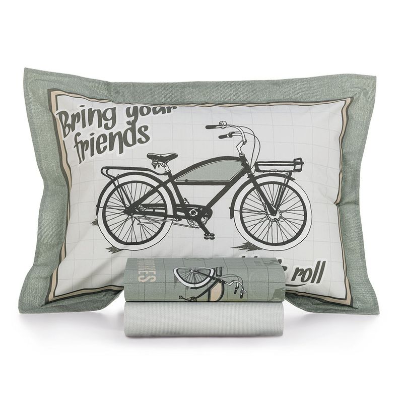 Jogo-de-Cama-Infantil-Casal-200-Fios-100--Algodao-Bike