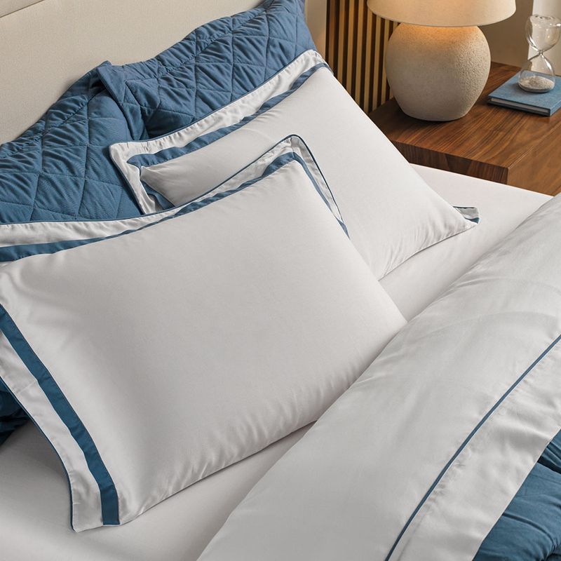 Jogo-de-Cama-King-300-Fios-100--Algodao-Lara-Branco-Azul