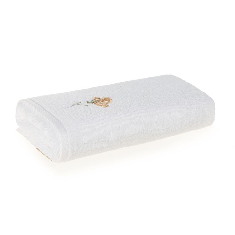 Toalha-de-Rosto-Fio-Penteado-100--Algodao-Lavinia-Branco
