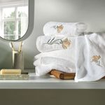 Toalha-de-Rosto-Fio-Penteado-100--Algodao-Lavinia-Branco