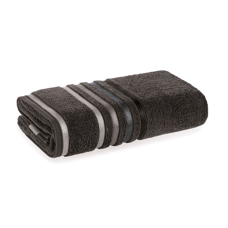 Toalha-de-Rosto-Fio-Penteado-Lumina-Carbono-Cinza