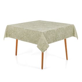 Toalha de Mesa Quadrada 8 Lugares Sempre Limpa Aurora Alecrim