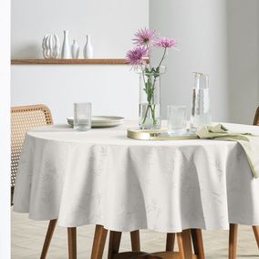 Toalha de Mesa Retangular 12 Lugares Easy Wash Veríssimo Branco