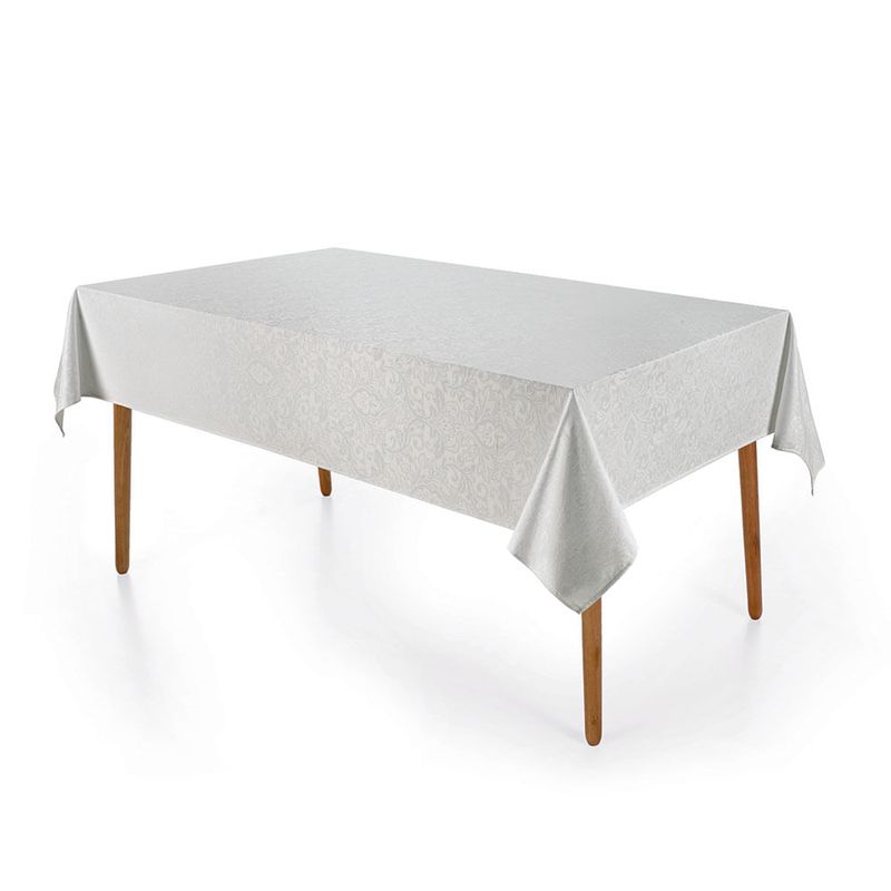 Toalha-de-Mesa-Retangular-6-Lugares-Jacquard-Blanka-Branco
