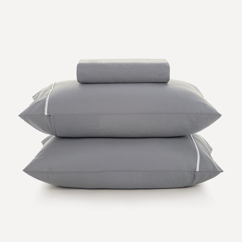 Lencol-Casal-com-Elastico-e-Fronhas-Noah-Cinza-Lunar-Branco